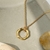Picture of Inexpensive Copper or Brass Gold Plated Pendant Necklace from Reliable Manufacturer