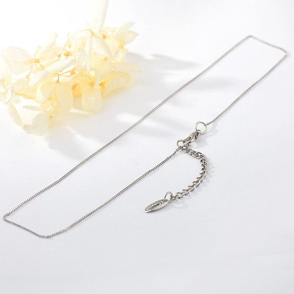 Picture of Top Rated Zinc Alloy Platinum Plated Necklace at Super Low Price