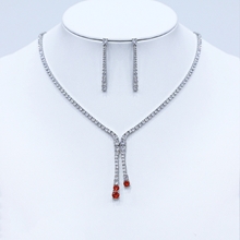 Show details for Fast Selling Red Luxury 2 Piece Jewelry Set from Editor Picks