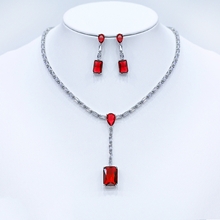 Show details for Copper or Brass Platinum Plated 2 Piece Jewelry Set with Unbeatable Quality