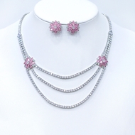 Show details for Staple Big Platinum Plated 2 Piece Jewelry Set Show details for Staple Big Platinum Plated 2 Piece Jewelry Set