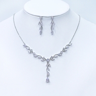 Show details for Luxury Copper or Brass 2 Piece Jewelry Set with Worldwide Shipping