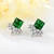 Picture of Funky Small Cubic Zirconia Stud Earrings