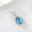 Show details for Affordable Platinum Plated Swarovski Element Pendant Necklace from Trust-worthy Supplier