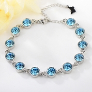 Show details for Good Quality Swarovski Element Copper or Brass Fashion Bracelet