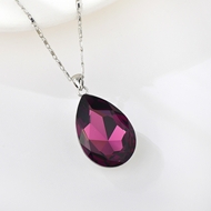 Show details for Great Value Purple Medium Pendant Necklace from Reliable Manufacturer
