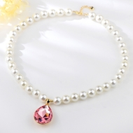 Show details for Low Cost Zinc Alloy Classic Pendant Necklace with Low Cost