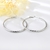 Picture of Great Big Copper or Brass Big Hoop Earrings
