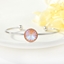 Show details for Low Cost Gold Plated Orange Cuff Bangle with Low Cost