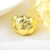 Picture of Beautiful Big Gold Plated Fashion Ring