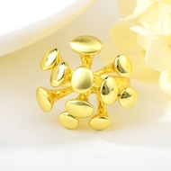 Show details for Irresistible Gold Plated Big Fashion Ring For Your Occasions