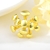 Picture of Irresistible Gold Plated Big Fashion Ring For Your Occasions