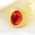 Picture of Affordable Gold Plated Red Fashion Ring From Reliable Factory
