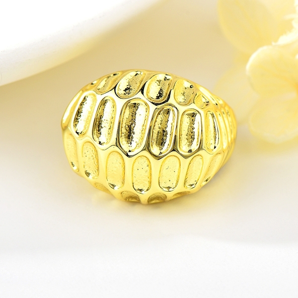 Picture of Zinc Alloy Big Fashion Ring in Flattering Style