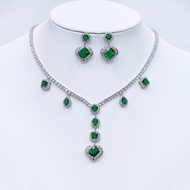 Show details for Famous Big Luxury 2 Piece Jewelry Set