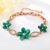 Picture of Hot Selling Green Zinc Alloy Fashion Bracelet with No-Risk Refund