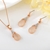 Picture of Distinctive White Rose Gold Plated 2 Piece Jewelry Set with Low MOQ
