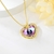 Picture of Designer Gold Plated Love & Heart Pendant Necklace with No-Risk Return