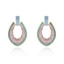 Show details for Bling Big Cubic Zirconia Dangle Earrings
