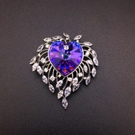 Show details for New Season Purple Copper or Brass Brooche Best Price