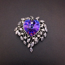 Show details for New Season Purple Copper or Brass Brooche Best Price