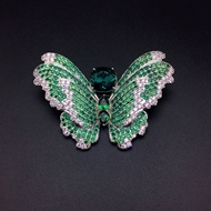 Show details for Filigree Big Copper or Brass Brooche