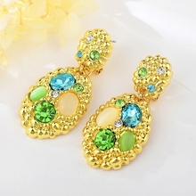 Show details for New Season Green Classic Drop & Dangle Earrings for Female