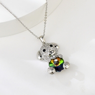 Show details for Copper or Brass Small Pendant Necklace at Great Low Price