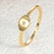 Picture of Delicate Gold Plated Fashion Ring in Exclusive Design