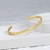 Picture of Wholesale Gold Plated Delicate Cuff Bangle with No-Risk Return