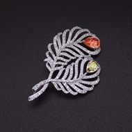 Show details for Flowers & Plants Swarovski Element Brooche Online