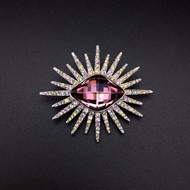 Show details for Charming Red Swarovski Element Brooche with No-Risk Return