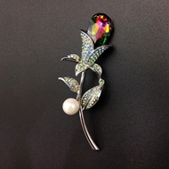 Show details for Need-Now Colorful Copper or Brass Brooche with Low Cost