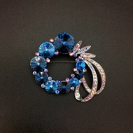 Show details for Big Platinum Plated Brooche with SGS/ISO Certification