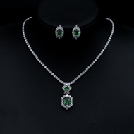 Show details for Best Selling Big Luxury 2 Piece Jewelry Set As a Gift