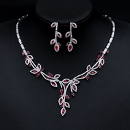 Show details for Great Cubic Zirconia Luxury 2 Piece Jewelry Set