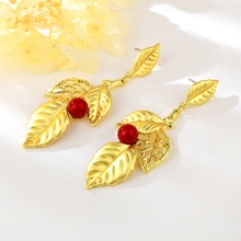 Show details for Need-Now Red Zinc Alloy Dangle Earrings from Editor Picks