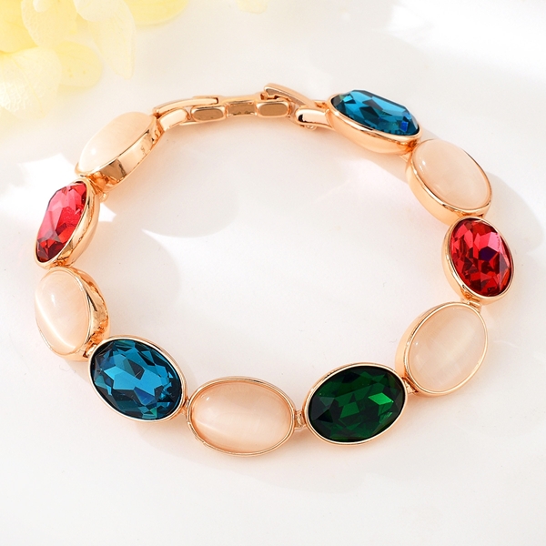 Picture of Dubai Rose Gold Plated Fashion Bracelet at Unbeatable Price