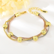 Show details for Origninal Big Multi-tone Plated Fashion Bracelet
