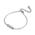 Picture of Low Price Platinum Plated White Fashion Bracelet from Top Designer