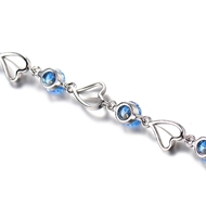Picture of Great Value Blue 999 Sterling Silver Fashion Bracelet with Member Discount
