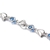Picture of Great Value Blue 999 Sterling Silver Fashion Bracelet with Member Discount