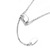 Picture of Brand New Platinum Plated 999 Sterling Silver Pendant Necklace with SGS/ISO Certification