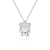 Picture of Bear 999 Sterling Silver Pendant Necklace with Fast Shipping