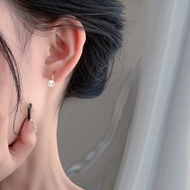 Picture of Hot Selling White 999 Sterling Silver Small Hoop Earrings with No-Risk Refund