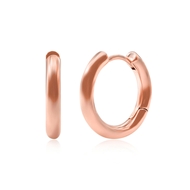 Picture of Copper or Brass Small Huggie Earrings at Unbeatable Price