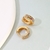 Picture of Delicate Copper or Brass Huggie Earrings with Speedy Delivery