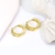Picture of Irresistible White Copper or Brass Huggie Earrings at Super Low Price
