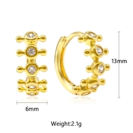Picture of Delicate Small Huggie Earrings with 3~7 Day Delivery