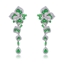 Show details for Origninal Big Platinum Plated Dangle Earrings